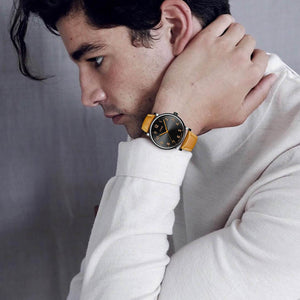 2088C | Quarz-Herrenuhr | Lederarmband