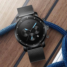 Laden Sie das Bild in den Galerie-Viewer, 8021M | Quarzuhr für Herren | Mesh-Armband