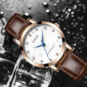 2047C | Quarz-Herrenuhr | Lederarmband
