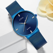 Laden Sie das Bild in den Galerie-Viewer, 8068C | Quarzuhr für Damen | Mesh-Armband