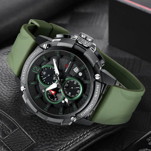 8231M | Quartz Men Watch | Rubber Band