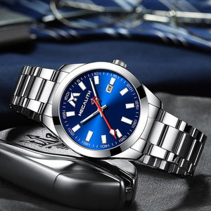 8603M | Quartz Men Watch | Stainless Steel Band-megalith watch