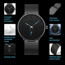 Load image into Gallery viewer, 0124C | Quartz Men Watch | Mesh Band