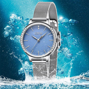 8115C | Quartz Women Watch | Mesh Band-megalith watch