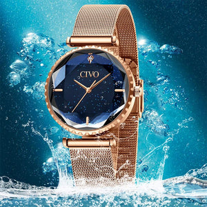 8116C | Quartz Women Watch | Mesh Band-megalith watch