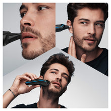 Load image into Gallery viewer, All-in-one trimmer   9-in-1 Beard Trimmer, Hair Clipper, Ear and Nose Trimmer, Body Groomer, Detail Trimmer, Rechargeable, with Gillette ProGlide Razor