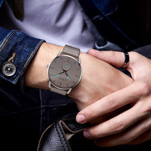 8085C | Quarz-Herrenuhr | Lederarmband