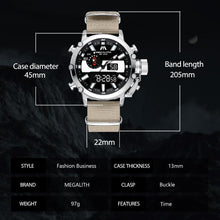 Laden Sie das Bild in den Galerie-Viewer, 8229M | Quartz Men Watch | Nylon Band-megalith watch