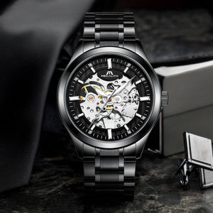 8045M | Mechanische Herrenuhr | Edelstahlarmband