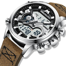 Load image into Gallery viewer, Analog Digital Watch | Leather Band | 8276M