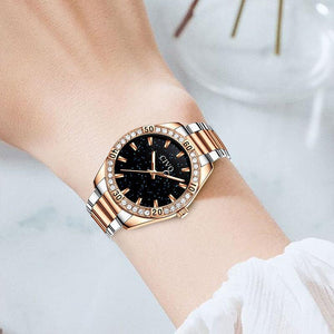 8118C | Quartz Women Watch | Stainless steel Band-megalith watch