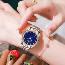 Load image into Gallery viewer, 8119C | Quartz Women Watch | Stainless steel Band-megalith watch