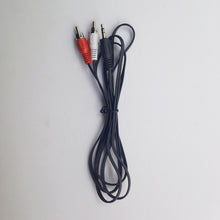 Laden Sie das Bild in den Galerie-Viewer, Aux Audio Line Kabel 1M 3,5mm Stereo auf 2 Cinch Y-Kabel für PC DVD TV VCR Lautsprecher Kamera Video Audio Kabel