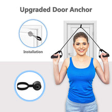 Laden Sie das Bild in den Galerie-Viewer, 120 cm Yoga Zugseil Widerstandsbänder Fitness Gummibänder Fitnessgeräte Gummiexpander Workout Übungstrainingsband 