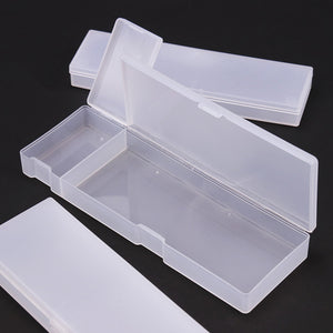 Kreatives Schreibwaren-Federmäppchen, transparent, gefrostet, Geschenk, Schule, Bleistiftbox, Bleistifttasche, Schulbedarf