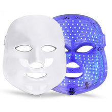 Laden Sie das Bild in den Galerie-Viewer, Photonentherapie-Maske, Verjüngung, Falten- und Akne-Entfernung, Gesichts-Schönheits-Spa, Hautpflege, LED-Gesichtsmaske, 7 Farben LED