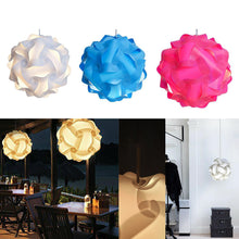 Laden Sie das Bild in den Galerie-Viewer, Moderne kreative IQ Puzzle Licht Lampe Schatten Decke Lampenschirm Dekoration Kronleuchter Pendelleuchte Wohnaccessoires