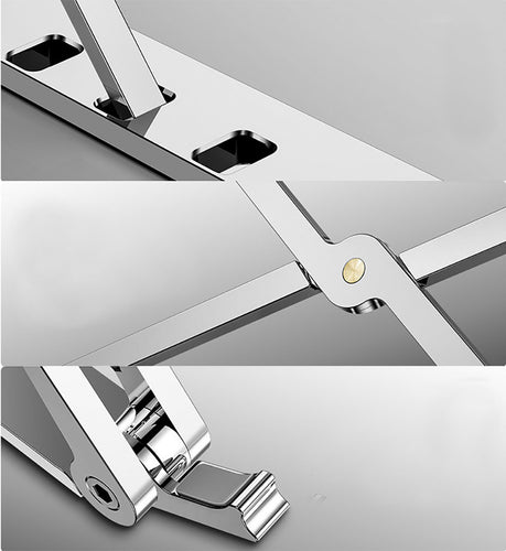 Laptop Stand Holder Folding Viewing Angle/Height Adjustable Bracket for tablet ipad 10-17 inch Notebook pc holder Wholesale