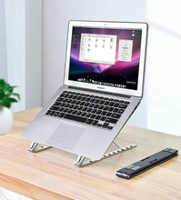 Laden Sie das Bild in den Galerie-Viewer, Laptop Ständer Halter Klapp Betrachtung Winkel/Höhe Verstellbare Halterung für tablet ipad 10-17 zoll Notebook pc halter Großhandel