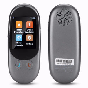 Paioisl F1 Portable WIFI Smart Voice Translator Global 52 Languages 74 Dialect traductor de idiomas en tiempo real Pocket Interpreter