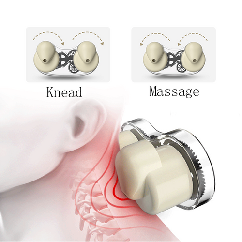 GEVOKE Electric Neck Massager U shaped Pillow Multifunctional Portable Shoulder Cervical Massager Outdoor Home Car Relaxing Massage