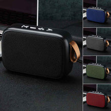 Load image into Gallery viewer, Mini Portable Laptop Loudspeaker Home Surround FM Wireless Outdoor Tablet Bluetooth Speaker Smartphone Stereo Sound Rechargeable