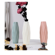 Load image into Gallery viewer, Flower Vase Decoration Home Plastic Vase White Imitation Ceramic Flower Pot Flower Basket Nordic Decoration Vases for Flowers