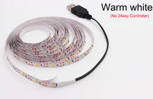 Laden Sie das Bild in den Galerie-Viewer, DC 5V USB LED Streifen 50CM 1M 2M 3M 4M 5M SMD 2835 Flexible LED licht Band Band HDTV TV Desktop Bildschirm Hintergrund Bias beleuchtung