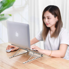 Laden Sie das Bild in den Galerie-Viewer, Laptop Ständer Halter Klapp Betrachtung Winkel/Höhe Verstellbare Halterung für tablet ipad 10-17 zoll Notebook pc halter Großhandel