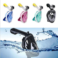 Load image into Gallery viewer, Diving Mask Scuba Mask Underwater Anti-Fog Full-Face Snorkeling Mask Women Men Swimming Snorkel Diving Equipment