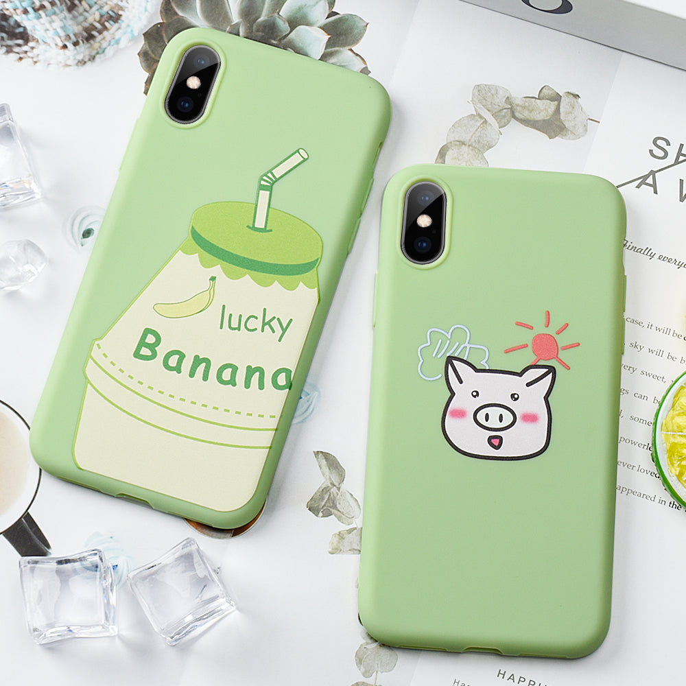 Smartphone Case For iPhone 11 Pro XS MAX Pattern Ultra Thin Soft Silicone Cover etui For iPhone 11 Pro MAX 11 XR X 7 8 6 6s Plus by INASCEDION