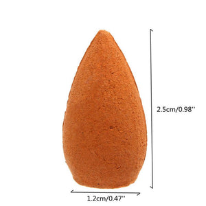 Ubiety 10PCS/set Floral Incense Cone With Tray Colorful Fragrance Scent Tower Incense Mixed Scent Aromatherapy Fresh Air Aroma Spice