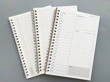 Laden Sie das Bild in den Galerie-Viewer, Neue Notizbücher, Agenden, Planer, Tagebuch, wöchentlicher Spiral-Organizer, Libretas, A5-Notizbücher, monatlicher Kraftpapier-Zeitplan von Infikold