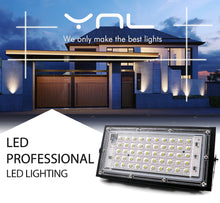 Laden Sie das Bild in den Galerie-Viewer, Wiouhui Led Flutlicht 50W Wasserdicht IP65 Garten Lampe Outdoor LED Reflektor Licht AC 220V 240V Scheinwerfer Straßenbeleuchtung