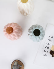 Load image into Gallery viewer, Flower Vase Decoration Home Plastic Vase White Imitation Ceramic Flower Pot Flower Basket Nordic Decoration Vases for Flowers