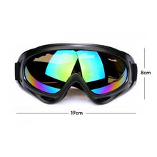 Laden Sie das Bild in den Galerie-Viewer, 1 stücke Winter Ski Snowboard Brille Mountain Ski Brillen Gläser Outdoor Sport Schneemobil Moto Radfahren Sonnenbrille Anti-fog Ski
