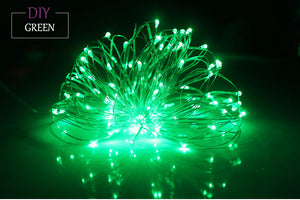 1-10M holiday Led christmas lights outdoor Waterproof led string lights decoration for party holiday wedding Garland