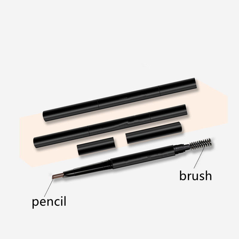 Umatuty New 4 Color Eyebrow Pencil Natural Waterproof Rotating Automatic Eyeliner Eye Brow Pencil with Brush Beauty Cosmetic Tool by Umatuty