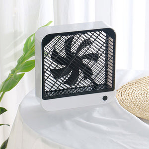 Desktop Square Fan Electric Fan Folding Telescopic Floor Fan Desktop Fan Desktop Air Conditioner Cooler