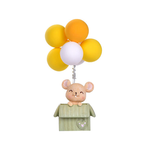 Dollhouse Miniature Scene Model Mouse Balloons Decoration Pretend Play Toy Accessories kid by Takemirth