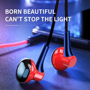 Newest Super Bass Stereo Universal 3.5mm In-Ear Earphone Sport 3 Color Headset With Headphone For Iphone For Cellphone