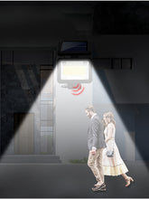 Laden Sie das Bild in den Galerie-Viewer, LED Solar Licht Motion Sensor Outdoor Aufladbare Leds Wasserdichte Solar Garten Lampe Für Pfad Straße Outdoor Wand Scheinwerfer