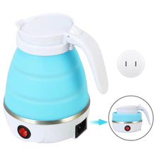 Load image into Gallery viewer, Electric Kettle Foldable Silicone Portable Water Kettle 600ml Mini Small Electric Kettles Travel Water Boiler Camping Kettle