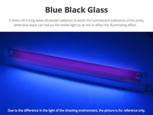 Laden Sie das Bild in den Galerie-Viewer, 220 V 110 V UV-Licht Schwarzlicht Blaue Leuchtstofflampe 6 W 8 W T5-Röhre Ultraviolette Erkennung Violette Beleuchtung Party Weihnachtsbühnenlampe