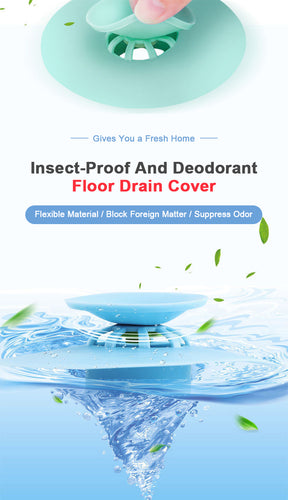 Kitchen Rubber Bath Tub Sink Floor Drain Plug Sink Strainer Hair Catcher Water Stopper Tool Laundry Bathroom Bathtub Drain Press