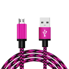 Laden Sie das Bild in den Galerie-Viewer, Guzinc Micro-USB-Kabel, kurzes Schnellladekabel aus Nylon, USB-Synchronisierungs-Datenkabel, mobiles Telefon, Android-Adapter, Ladekabel für Xiaomi, Samsung S7 8