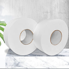 Load image into Gallery viewer, 2 Rolls Toilet Paper Top Jumbo Soft for Household and Commercial Toilet Paper 4-Ply Native Wood Toilet Paper Pulp Rolling Paper