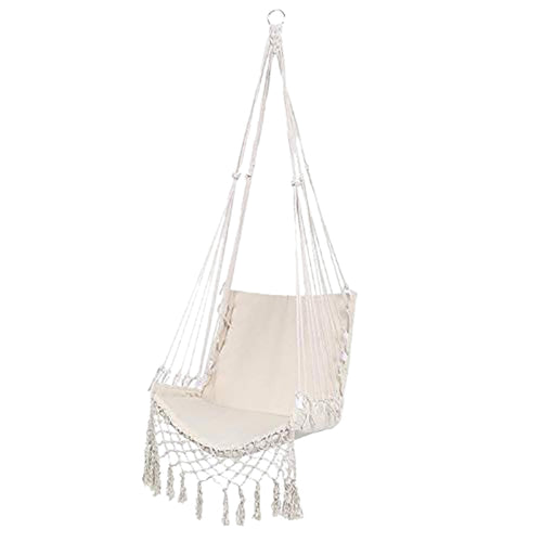 Round Hammock Chair Outdoor Indoor Dormitory Bedroom Yard For Child Adult Swinging Hanging Single Safety Chair Hammock by Ridwiwa