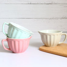 Load image into Gallery viewer, Tableware ceramic Bowl Fruit Soup Salad Bowl Housewares kitchen milk jug egg Mixing bowl coffee mugs milk cup milk frothing jugs