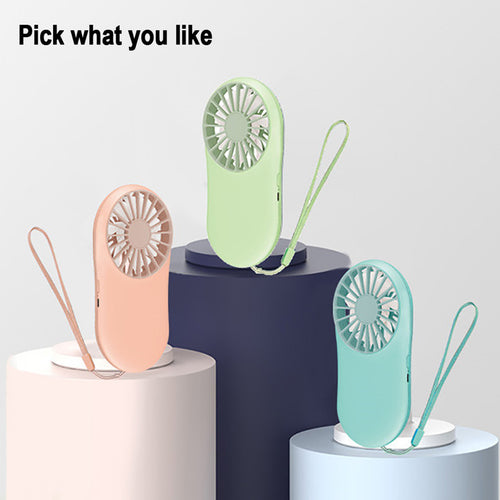 Handheld Fan Mini Pocket Usb Charge Fan Outdoor Personal Handheld Portable Small Electric Fan Portable Fan Usb Rechargeablec